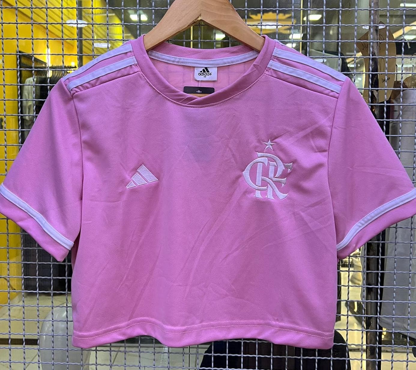Cropped Flamengo Rosa — NayStore moda feminina