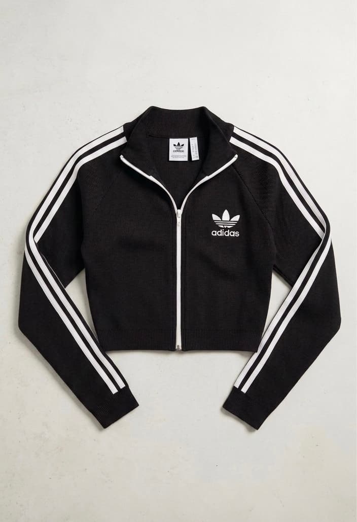 Casaco Adidas Preto  — NayStore moda feminina