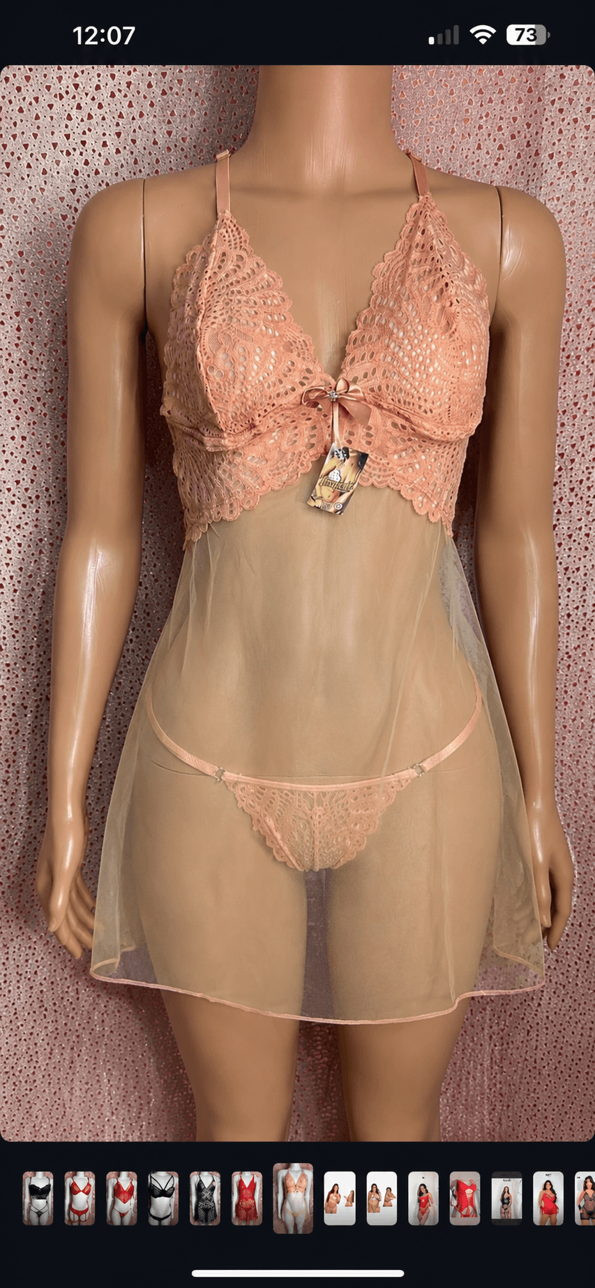 Camisola Tule e Renda  — NayStore moda feminina